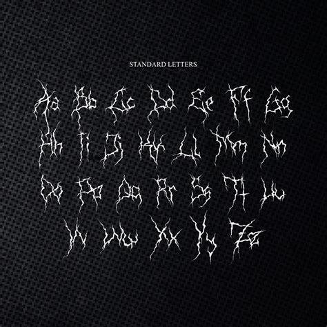 Free Ultimate Black Metal Font