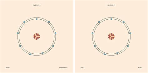 Fluorine Isotopes Stock Illustration - Download Image Now - Atom ...