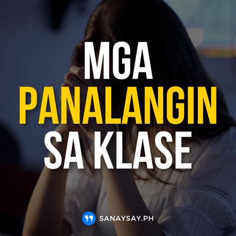 Panalangin Sa Umaga Bago Magklase