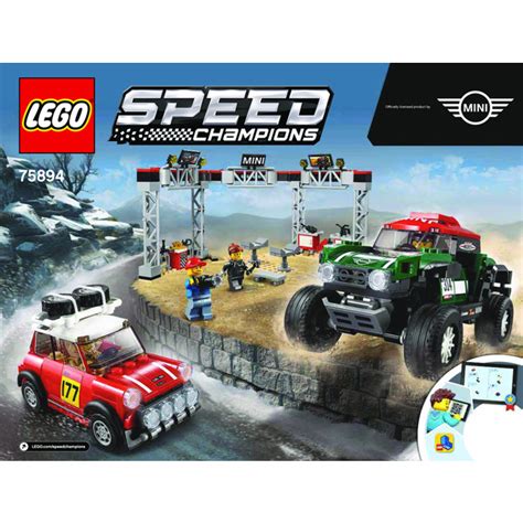 LEGO 1967 Mini Cooper S Rally and 2018 MINI John Cooper Works Buggy Set ...