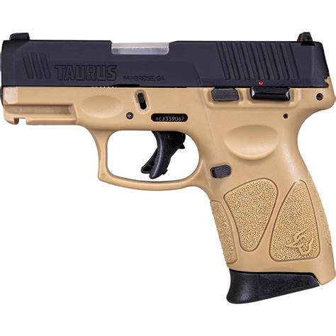 Taurus G3C Compact FDE 9mm Luger Pistol | Academy