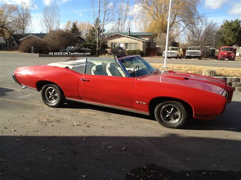 1969 Pontiac Gto Convertible