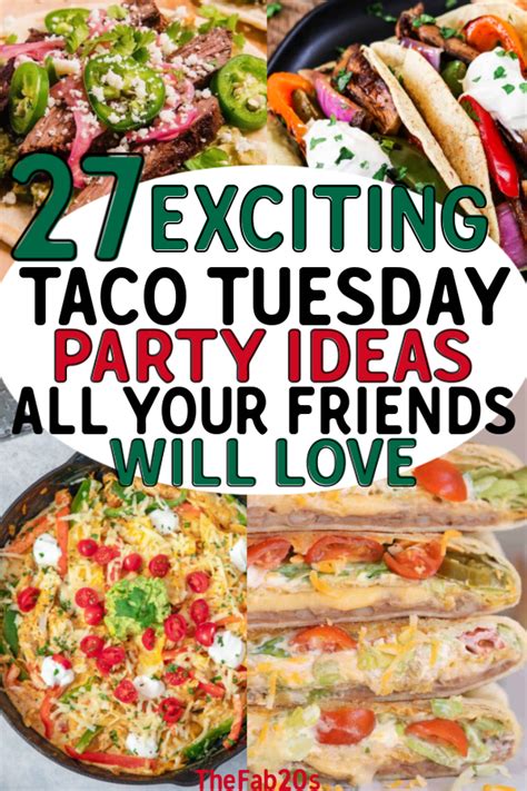 27 Exciting Ideas To Throw The Best Taco Tuesday Party - TheFab20s