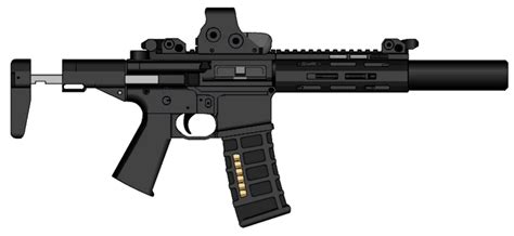 AAC Honey Badger EoTech by psycosid09 on DeviantArt