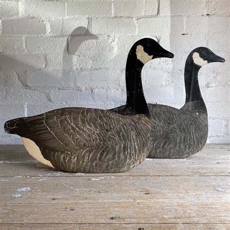 Pair of Canadian Goose Decoys - Etsy