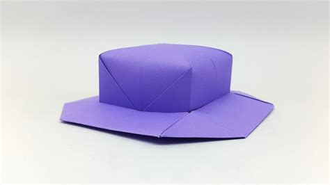 How To Make a Paper Hat - DIY Origami Cap Making Simple & Easy Tutorial ...