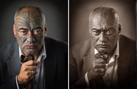 Incredible Wet Plate Portraits of Māori "Erases" Tā Moko