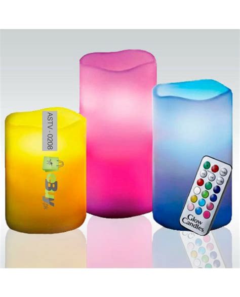 Buy Luma LED Candles - Pack Of 3 Online in Pakistan - eBuy.pk