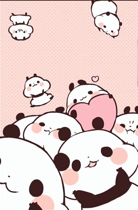 Kawaii Cute Panda Wallpapers on WallpaperDog