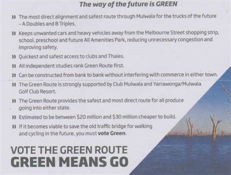 Yarrawonga-Mulwala bridge green route supporter tactics questioned in ...