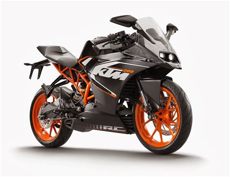 KTM RC 125/200/390: 30 high-resolution photos released