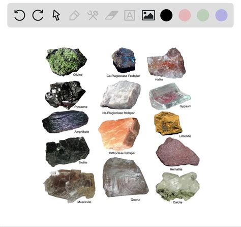 Examples Of Silicate Minerals