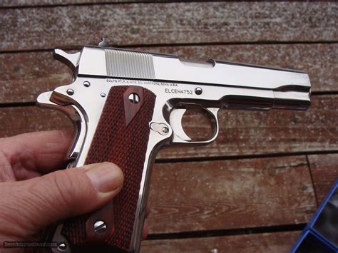 Colt Custom Shop 1911 38 Super Bright STRIKINGLY BEAUTIFUL AS NEW MUST SEE