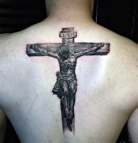 40 Jesus Back Tattoo Designs For Men - Religious Ink Ideas