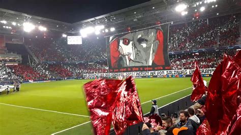 Great tifo from the FC Salzburg ultras against Napoli in Champions ...