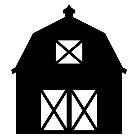 Farm Silhouette Clip Art at GetDrawings | Free download