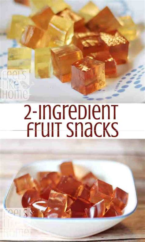 Healthy Fruit Snacks Recipe