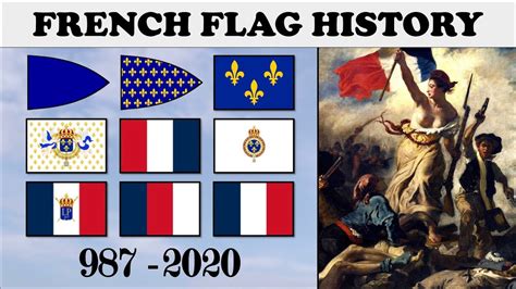 French Flag History. Every French Flag 987-2020. - YouTube