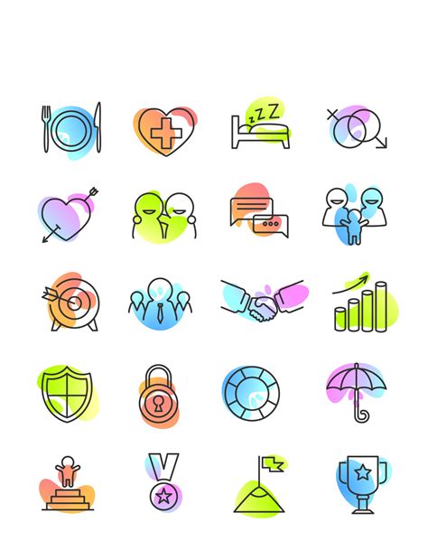 Line style vector Icons set on Behance