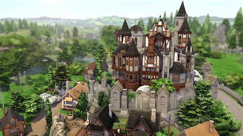 Sims 4 Medieval Castle Cc | Images and Photos finder