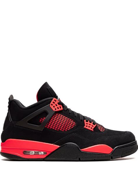 Jordan Air Jordan 4 Retro "Red Thunder" Sneakers - Farfetch