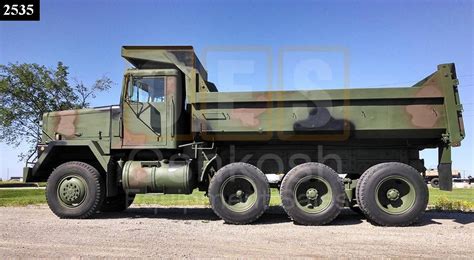 M917 20 Ton 8x6 Military Dump Truck (D-300-80) - Oshkosh Equipment