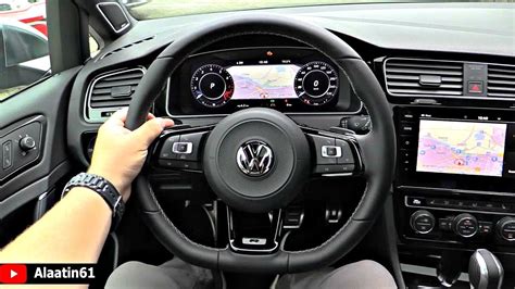 2019 Volkswagen Golf R Akrapovic - INTERIOR - YouTube