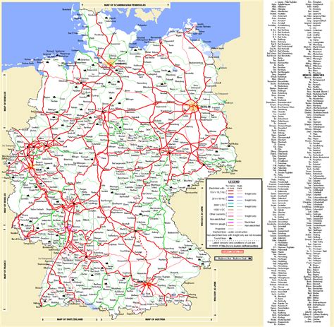 West Germany Industrial Map