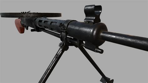 DP-28 Machine Gun 3D model | CGTrader