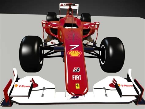 Ferrari F1 free 3D model OBJ