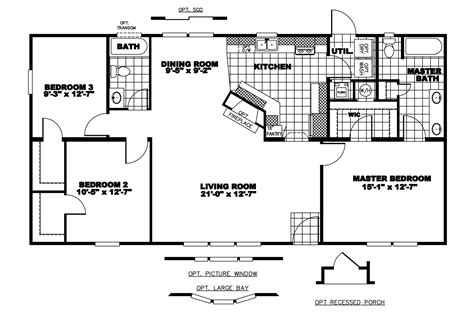 Clayton Mobile Home Floor Plans | plougonver.com