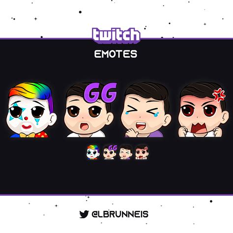 Twitch Pack Emotes | Domestika