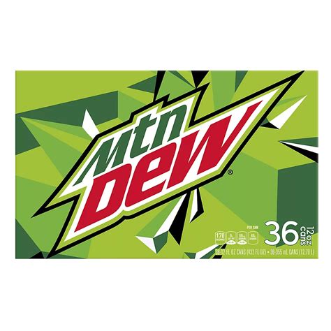 Mountain Dew Cans, 36 pk./12 oz. Cans - BJs Wholesale Club