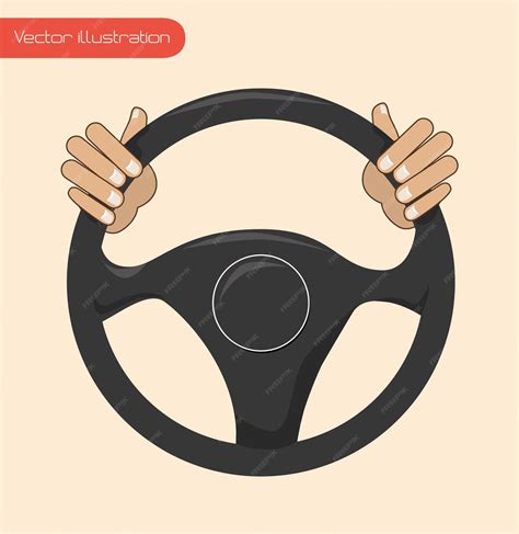 Premium Vector | Steering wheel