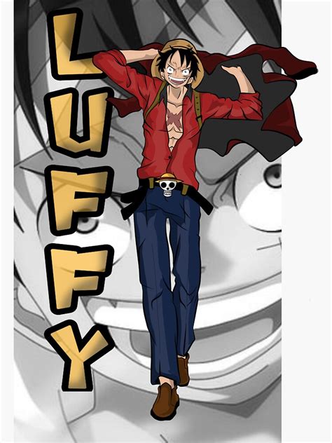 "Luffy mafia" Sticker for Sale by FRXSTYLE01 | Redbubble