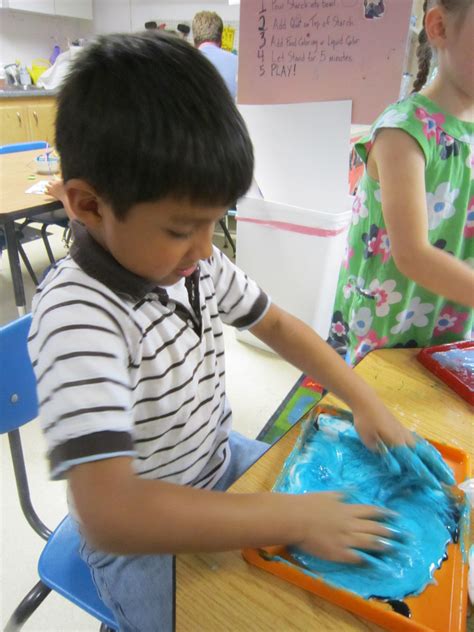 Playfully Learning: Messy Week Part 1: Silly Putty/Slime