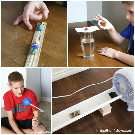 Physics Science Experiments for Elementary Aged Kids - Frugal Fun For ...