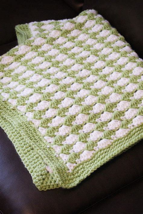 Crochet Shell Stitch Blanket Pattern | AllFreeCrochet.com