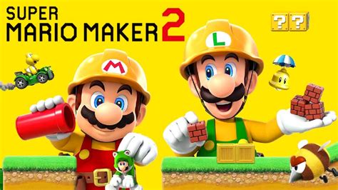 Super Mario Maker 2 The Movie - Full Game Walkthrough - YouTube