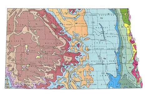 South Carolina Geologic Map