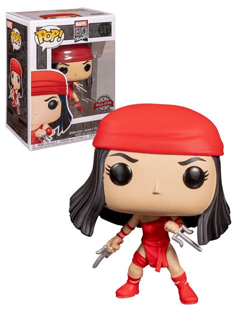 Funko POP! Marvel 80th Anniversary #581 Elektra - New, Mint Condition