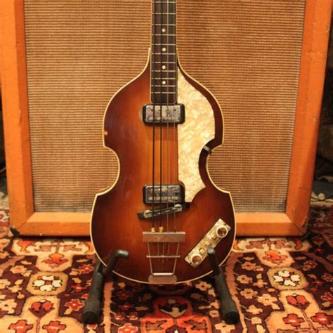 Vintage 1964 Hofner 500/1 Violin Beatle Bass Guitar