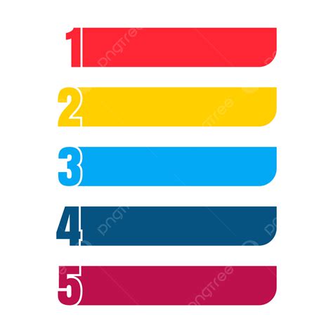 Number Labels For Infographics Vector, Number Labels For Infographic ...