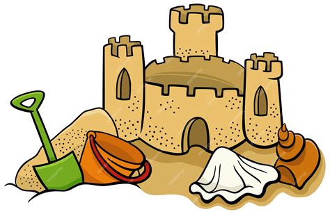 Sand Castle Clip Art