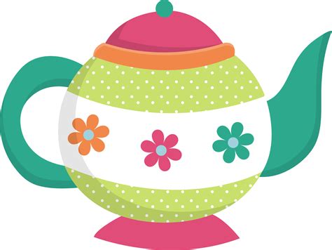 Teapot 0 images about clip art tea time on tea cups – Clipartix