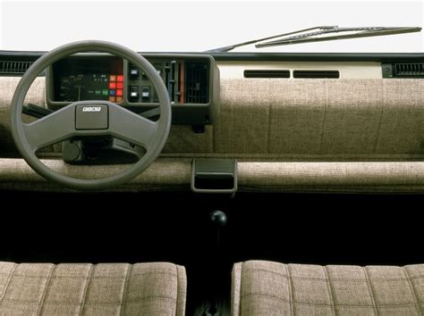 Interior of 1980's Fiat Panda | Fiat panda, Fiat, Car interior