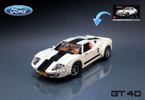 LEGO MOC 10295 Ford GT40 by firas_legocars | Rebrickable - Build with LEGO