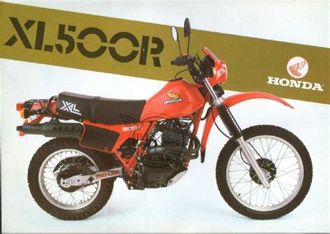 1982 Honda XL 500R