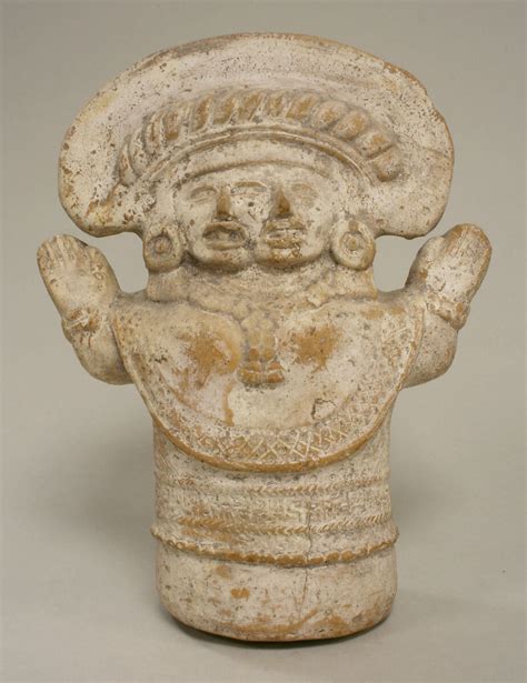 Two-headed figure rattle | Aztec | The Met