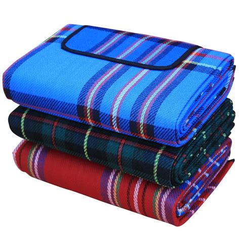 Outdoor Foldable Picnic Blanket with Waterproof Backing Camping,Beach ...